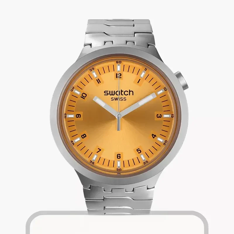 Swatch Bracelet Big Bold Irony Amber Sheen Watch  SB07S103G